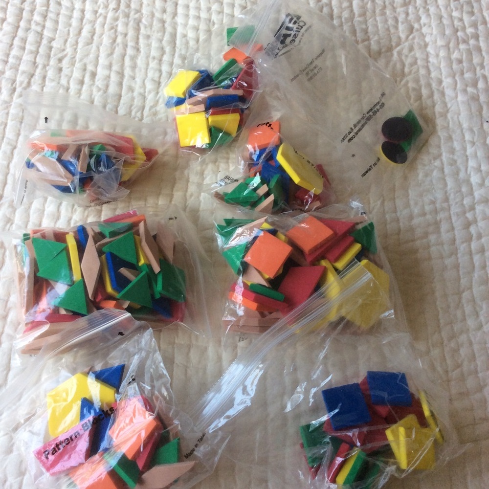 Foam pattern blocks
